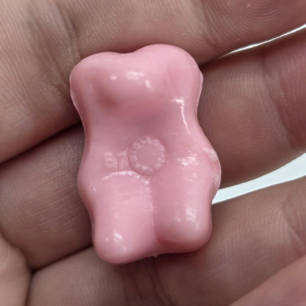 1996 Gogo's Crazy Bones‎ Classic Pink Dopey Character Toy Collectible #57 - Picture 2 of 4
